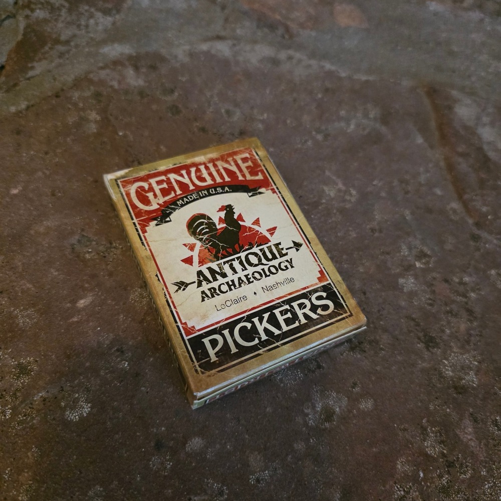 Antique Archaeology American Pickers Playing Cards Gemaco Made USA Vintage Style